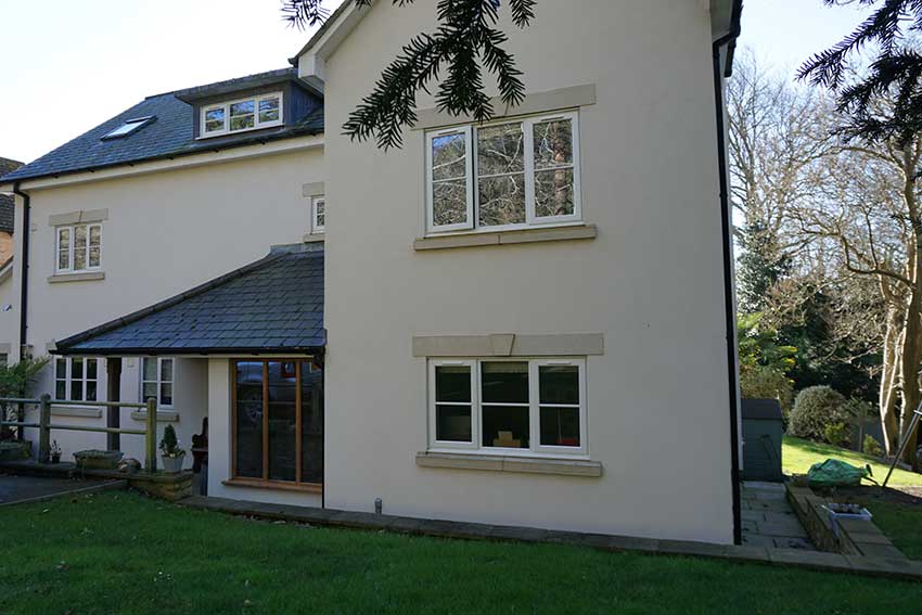 White PVC windows Somerset